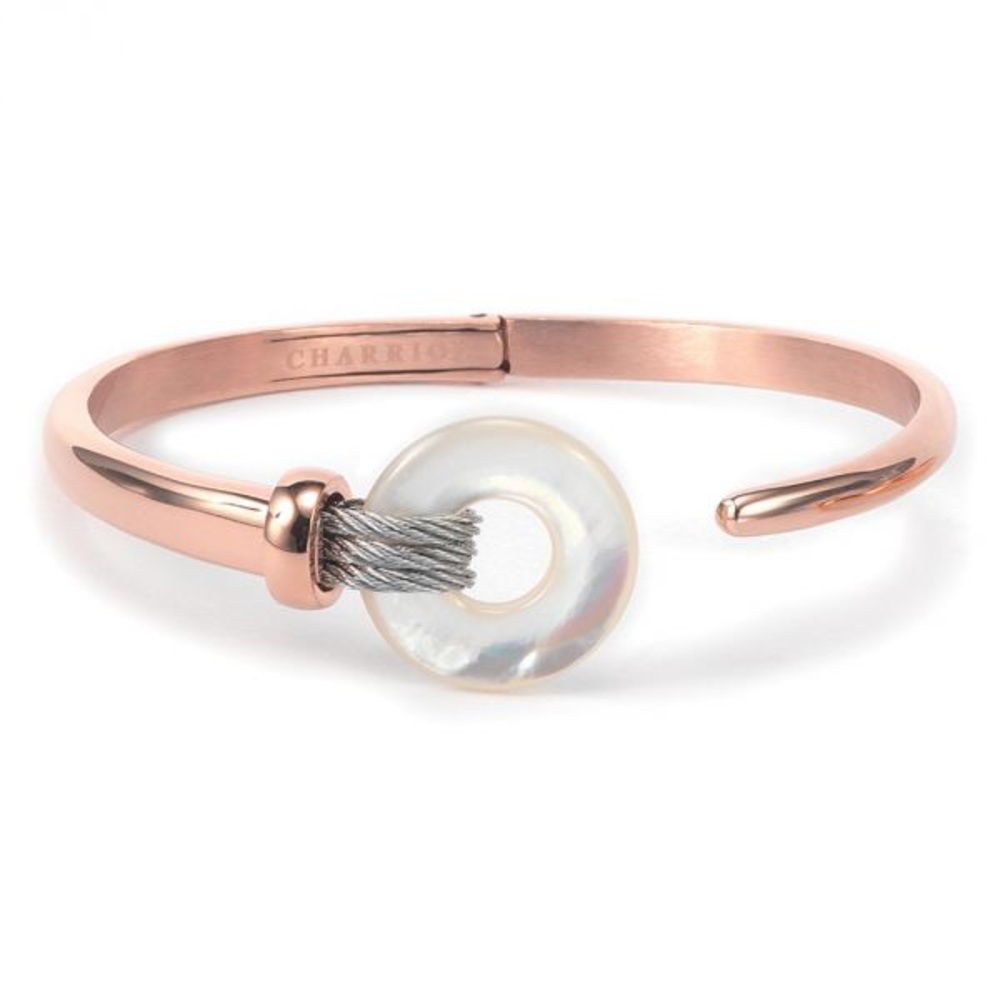 Charrioll RG MOP Infinity Zen steel  PVD bracelet